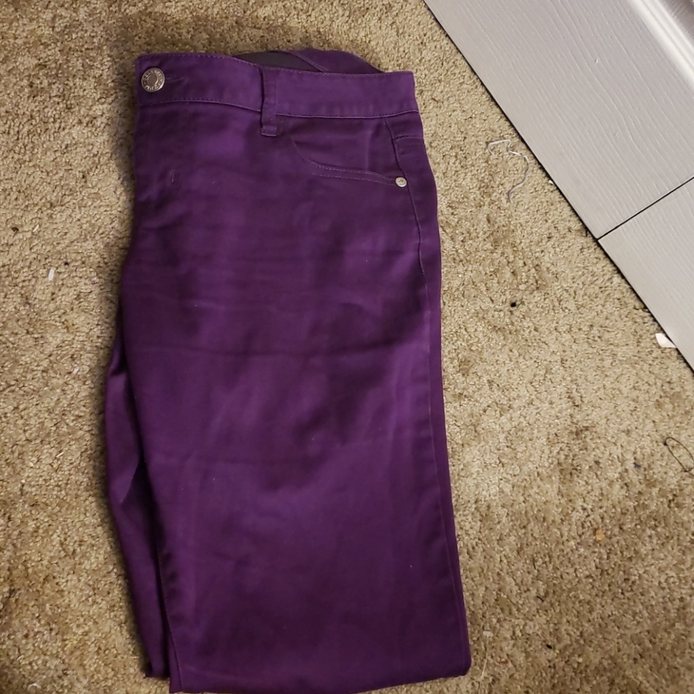 Purple pants